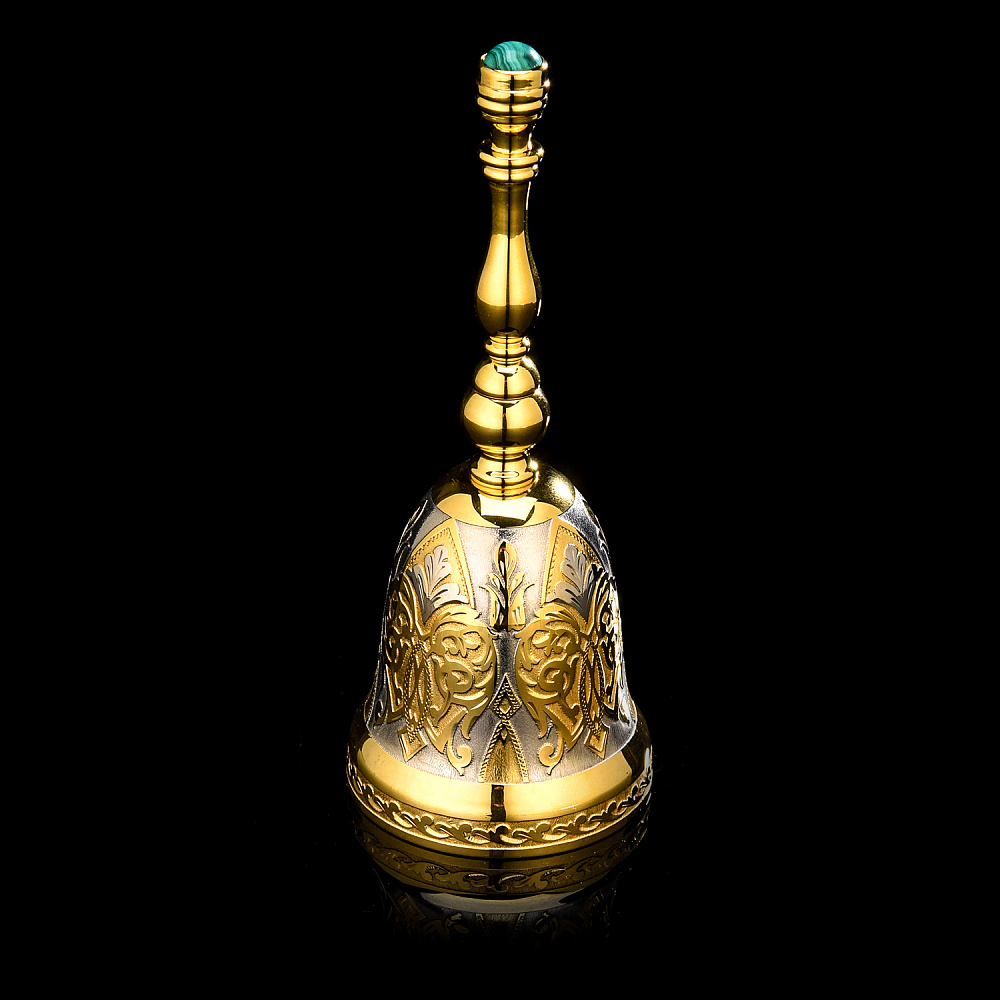 Колокольчик «Малахит». Златоуст - интернет магазин Русь Велика я фото 3