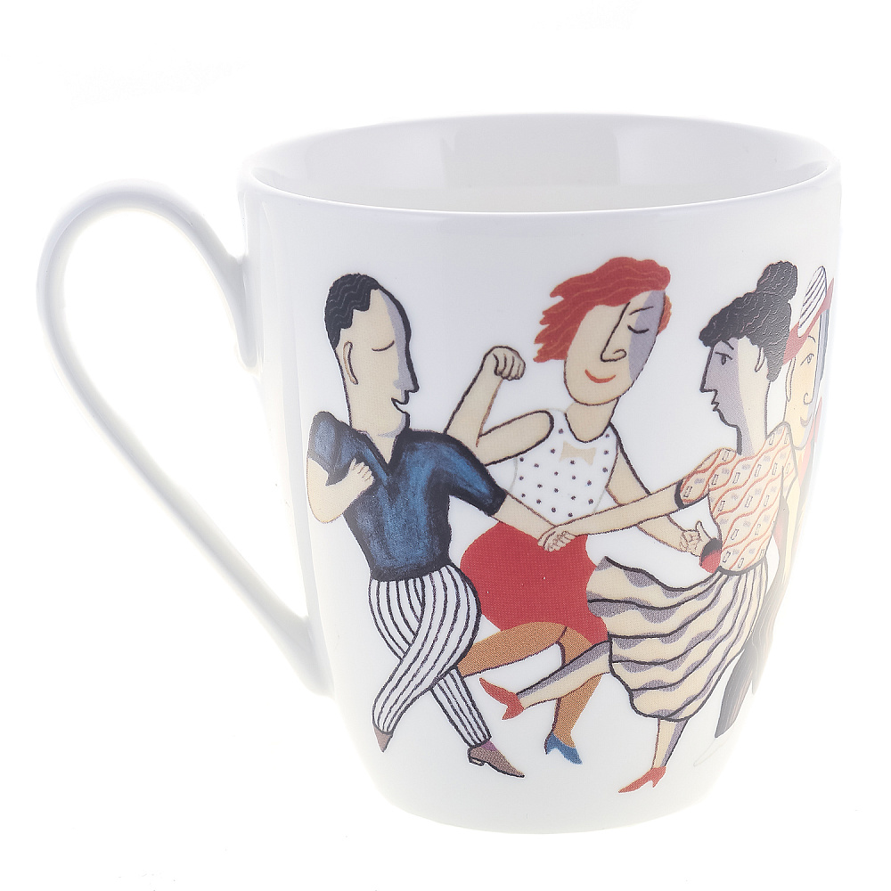 Чайный бокал 450 мл «Рок-н-ролл». Форма Вариации. ИФЗ - интернет магазин Русь Велика я 