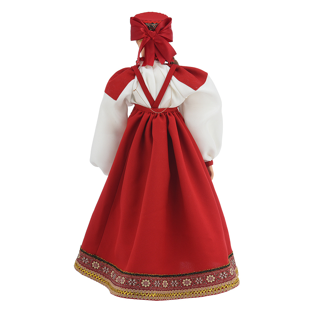 Кукла ручной работы в костюме Московской губернии - интернет магазин Русь Велика я фото 3