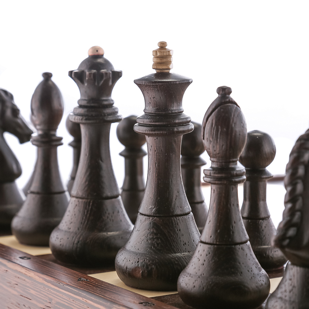 Шахматный ларец с деревянными фигурами 43х43 см - интернет магазин Русь Велика я фото 8