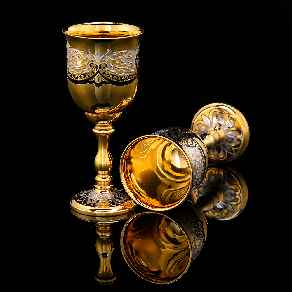 Питейный набор на 6 персон «Лев». Златоуст - интернет магазин Русь Велика я фото 3