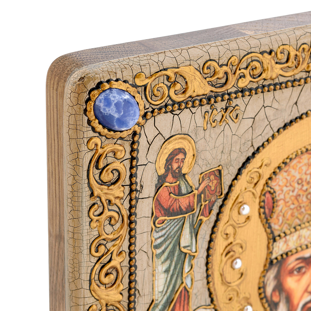 Икона «Святитель Николай Мирликийский» 21х29 см - интернет магазин Русь Велика я фото 4