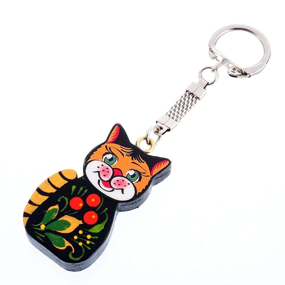 Брелок со статуэткой в ассортименте. Хохлома - интернет магазин Русь Велика я фото 6