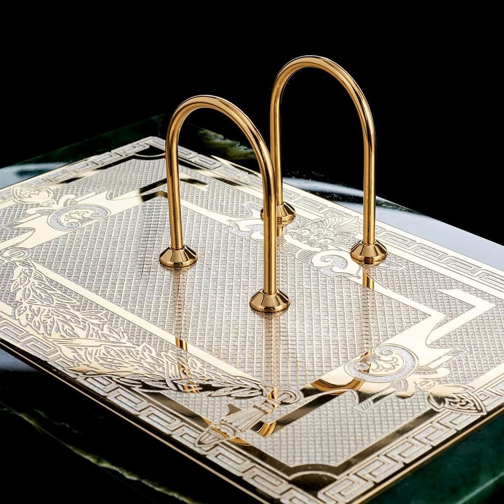 Настольный набор для руководителя «Конь». Златоуст - интернет магазин Русь Велика я фото 7