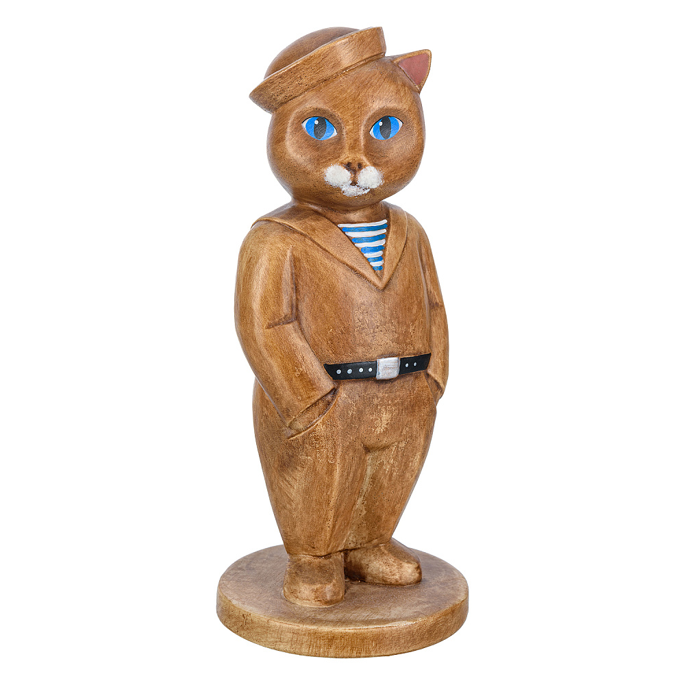 Статуэтка «Кот моряк» - интернет магазин Русь Велика я 