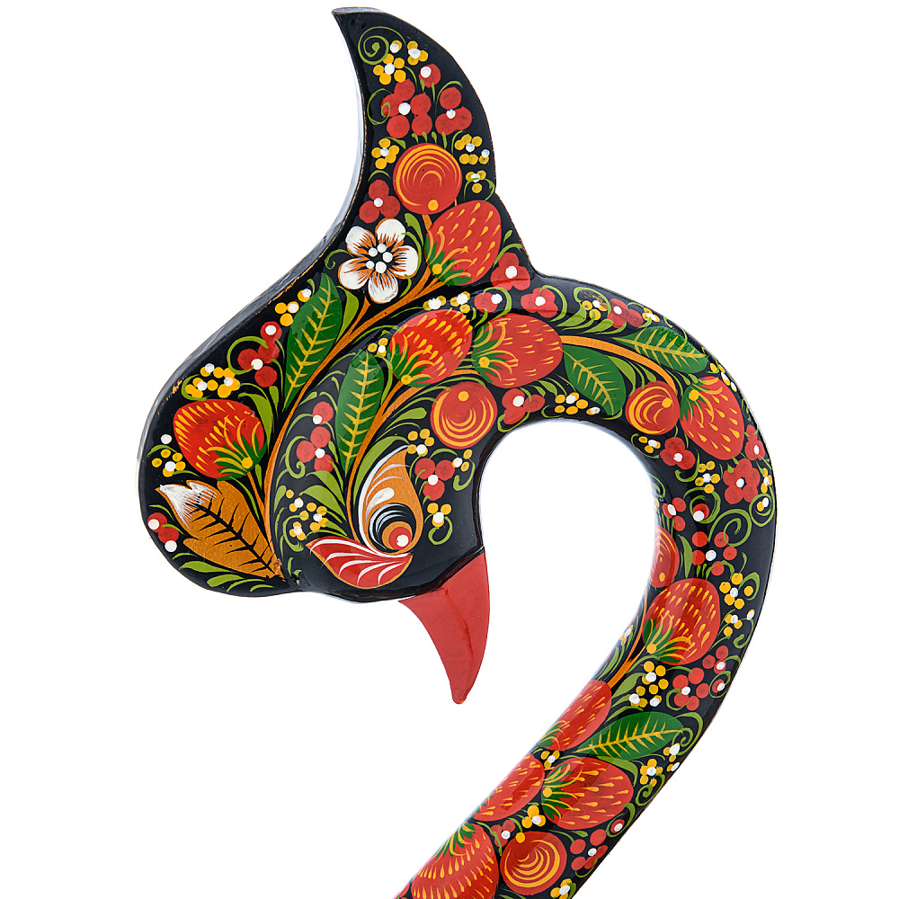 Братина с ковшиками «Лебедь». Хохлома - интернет магазин Русь Велика я фото 3