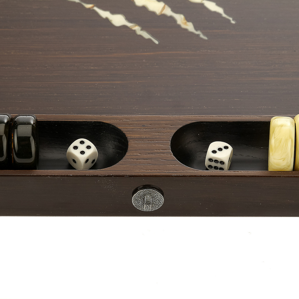 Нарды из янтаря и морёного дуба «Волк» - интернет магазин Русь Велика я фото 8