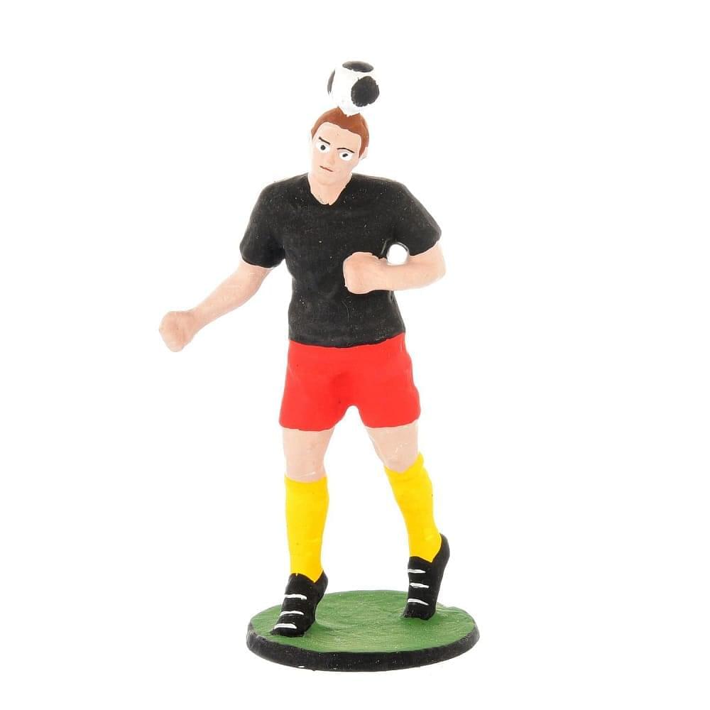 Оловянная миниатюра «Футбол. Красно-жёлтые» в берёзовой шкатулке - интернет магазин Русь Велика я фото 4