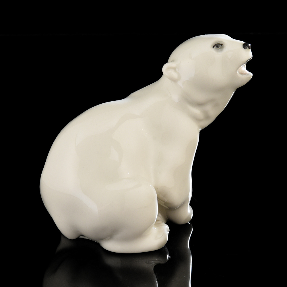 Статуэтка «Медвежонок белый». ИФЗ - интернет магазин Русь Велика я фото 2