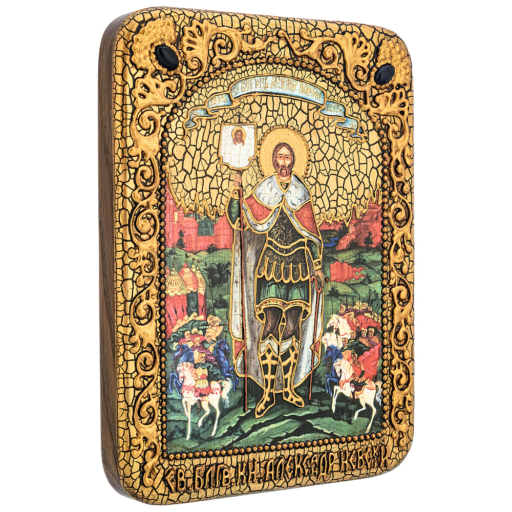 Икона «Александр Невский» 15х20 см - интернет магазин Русь Велика я фото 2