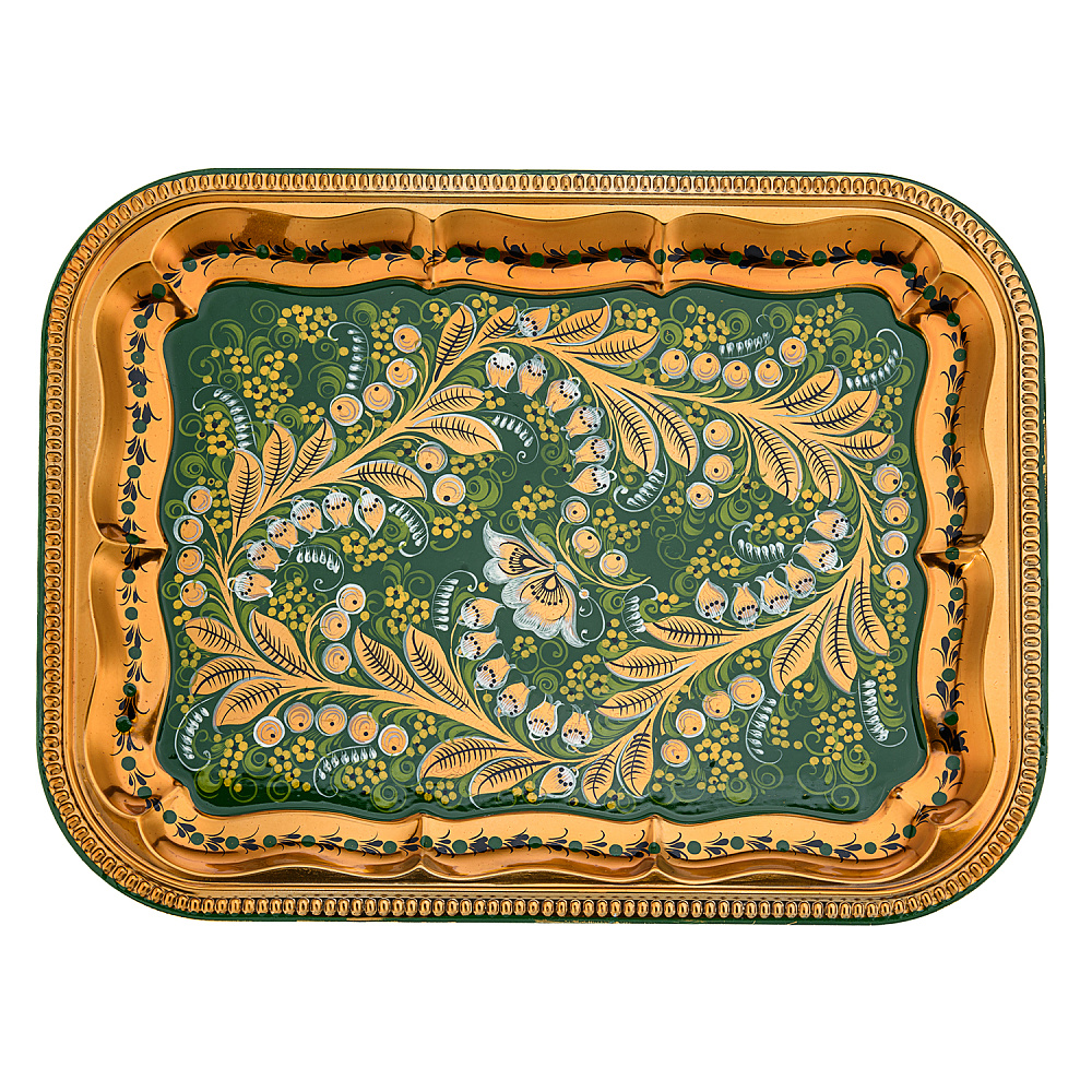 Самовар электрический 3л с сервизом «Ландыш». Хохлома - интернет магазин Русь Велика я фото 6