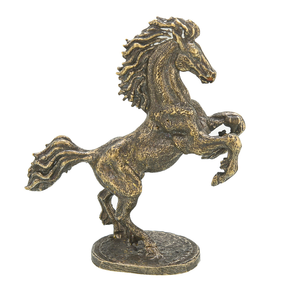 Бронзовая статуэтка «Лошадь. Вздыбленный конь» - интернет магазин Русь Велика я фото 1