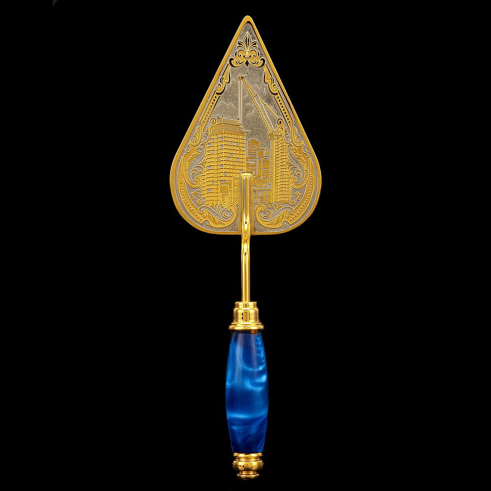 Сувенирный строительный мастерок. Златоуст - интернет магазин Русь Велика я фото 2