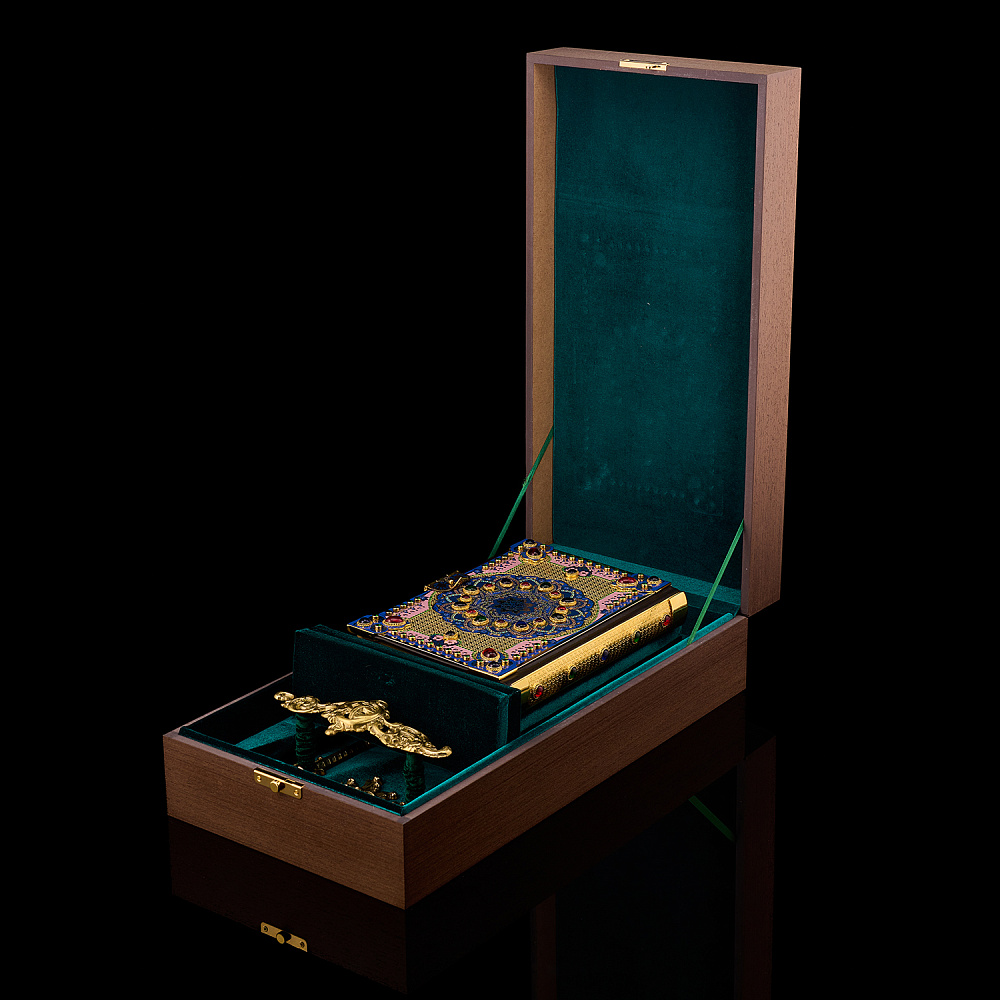 Подарочная религиозная книга «Коран» на арабском языке. Златоуст - интернет магазин Русь Велика я фото 10