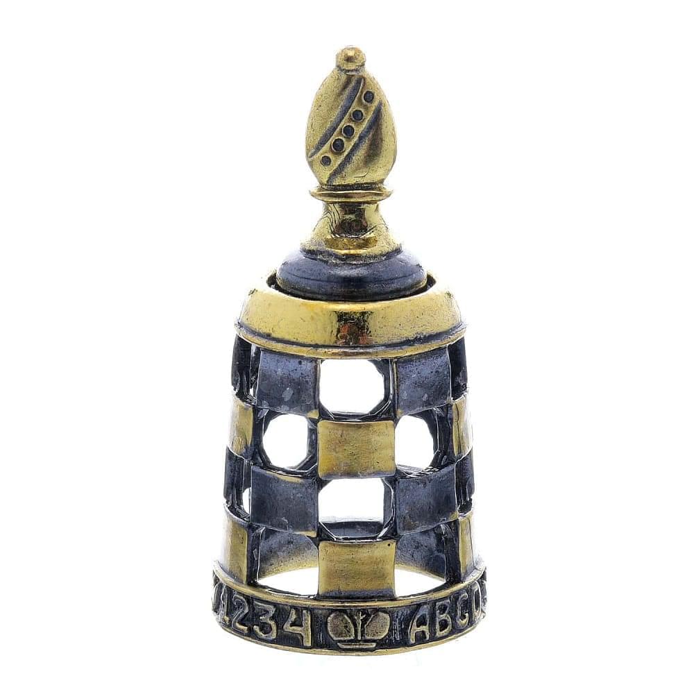 Наперсток из бронзы «Шахматы. Слон-офицер» - интернет магазин Русь Велика я 