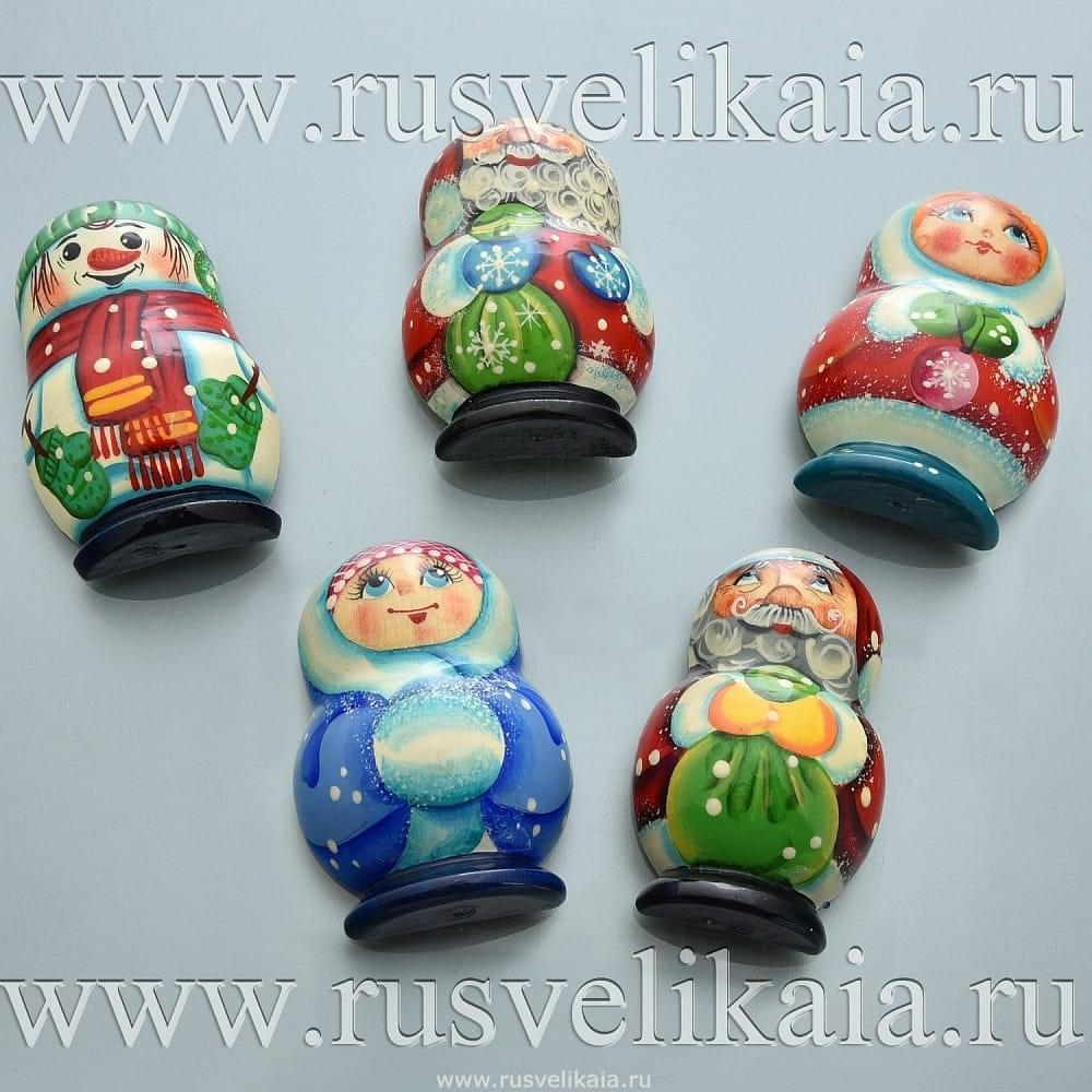 0027784/520101 МАГНИТ ''Рождественский'' 6,5см - интернет магазин Русь Велика я 