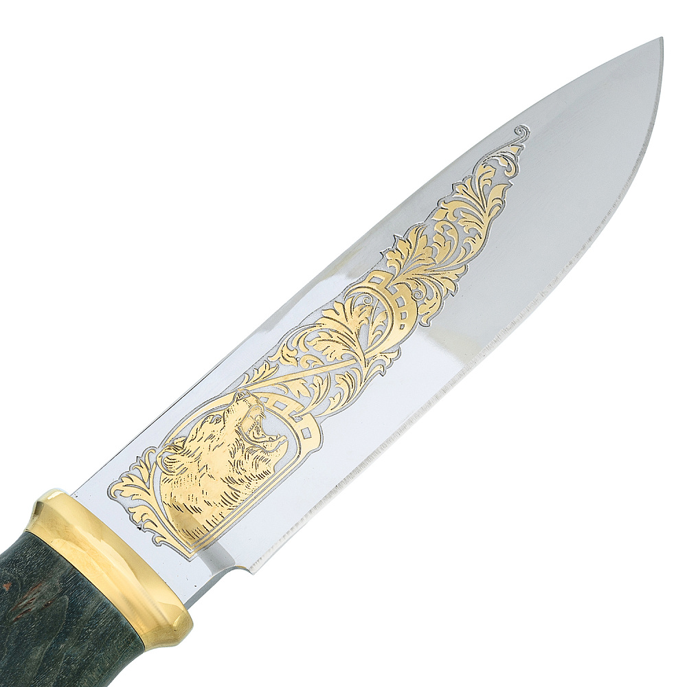 Нож сувенирный «Медведь». Златоуст - интернет магазин Русь Велика я фото 2