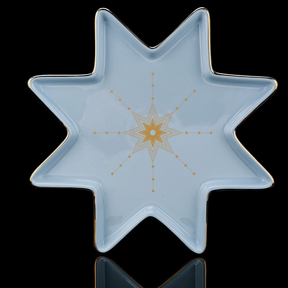 Набор тарелок «Азур». Форма Звезда. ИФЗ - интернет магазин Русь Велика я фото 1