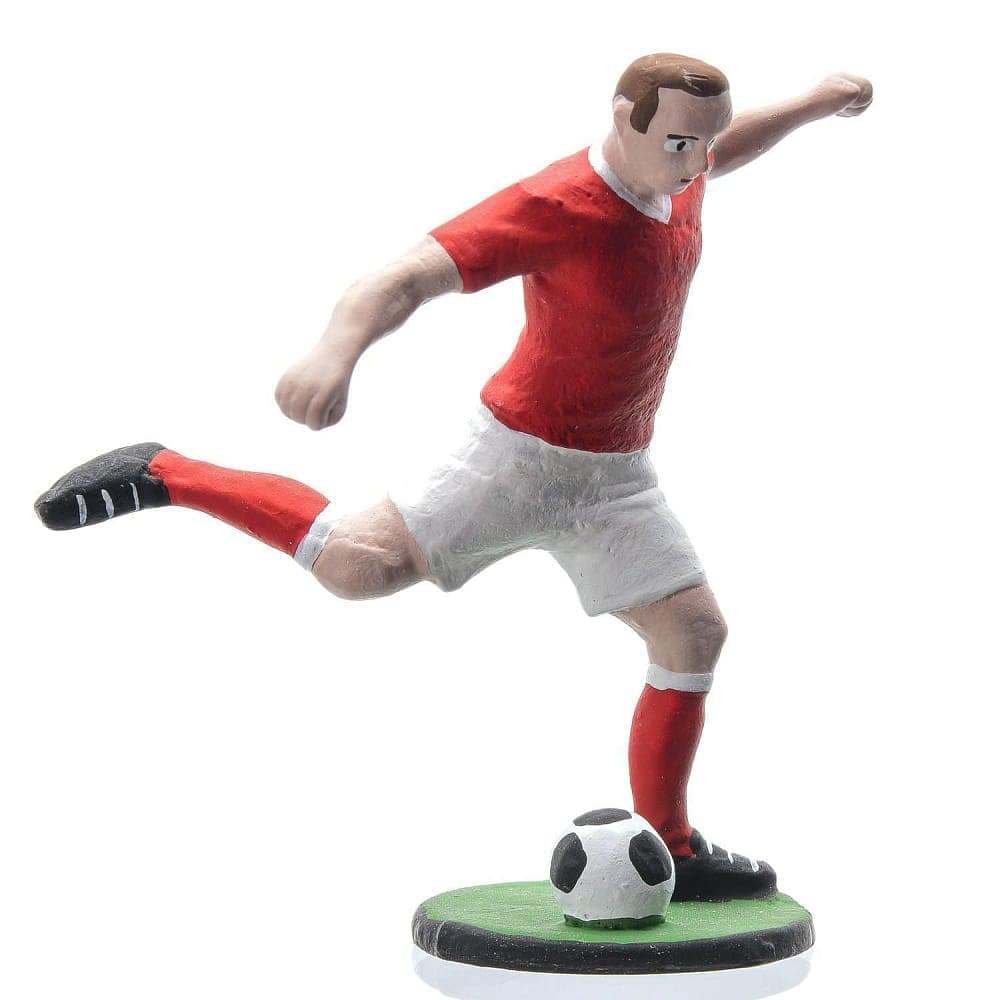 Оловянная миниатюра «Футбол» (цвет красно-белый) в шкатулке - интернет магазин Русь Велика я фото 6