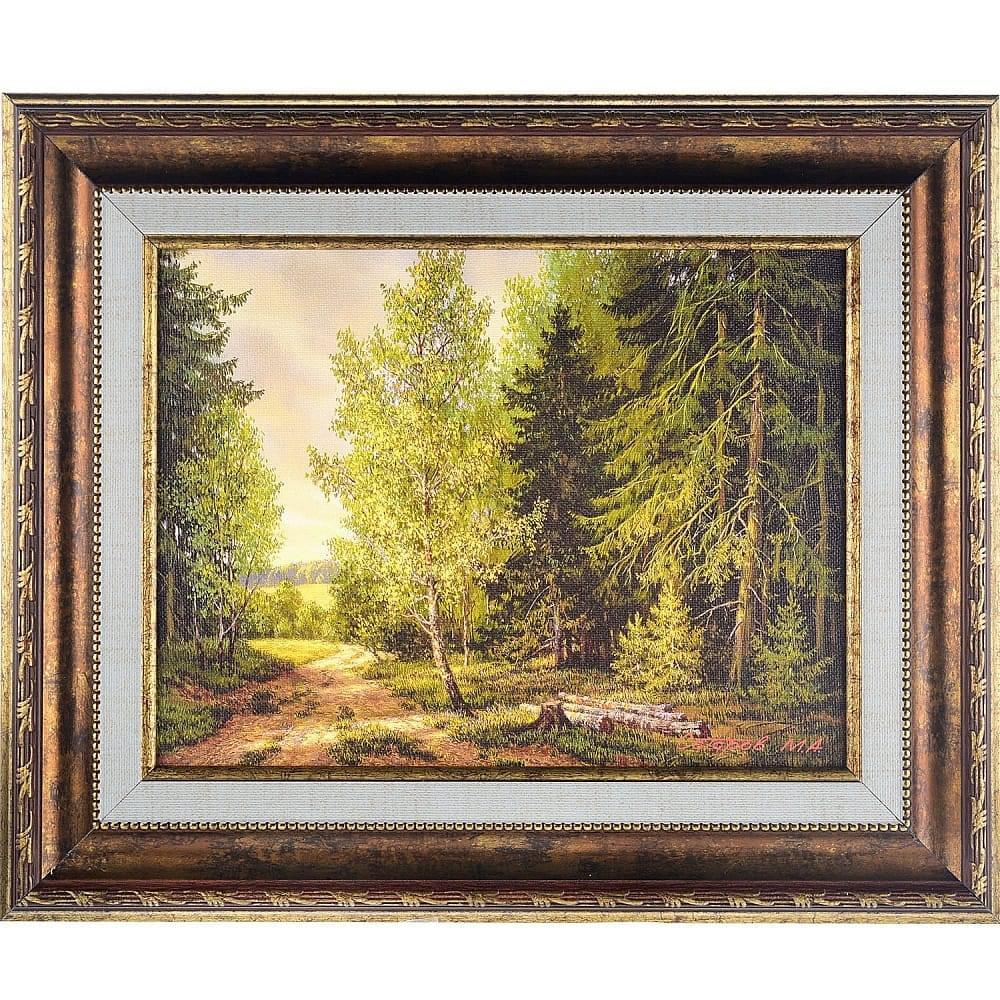 Картина репродукция «Просека» 30 х 40 см - интернет магазин Русь Велика я 