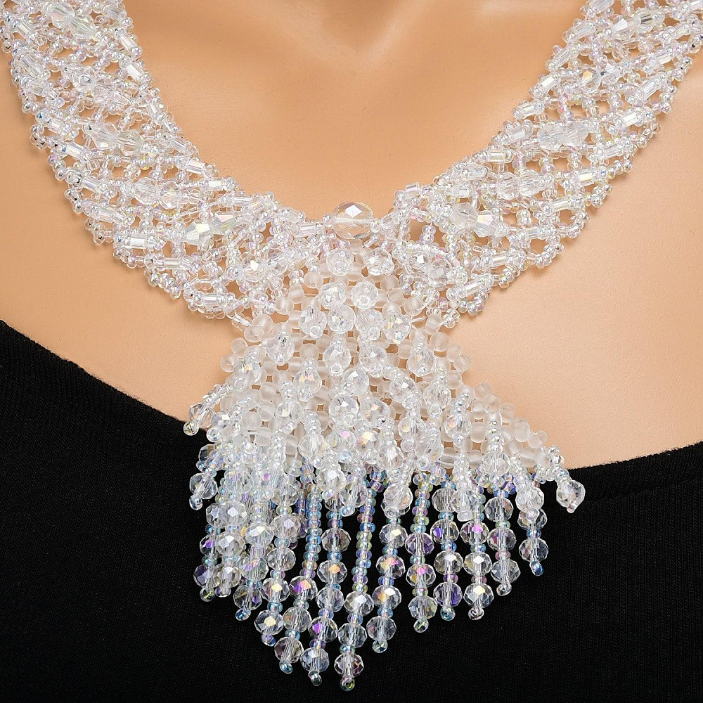 Колье «Треугольник с подвесками» - интернет магазин Русь Велика я фото 1