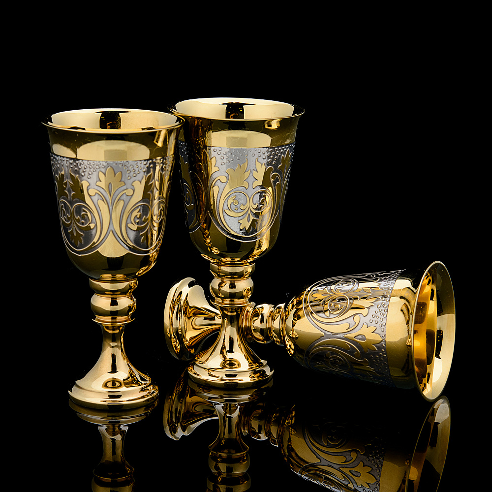 Набор рюмок для водки «Каприз». Златоуст - интернет магазин Русь Велика я фото 1