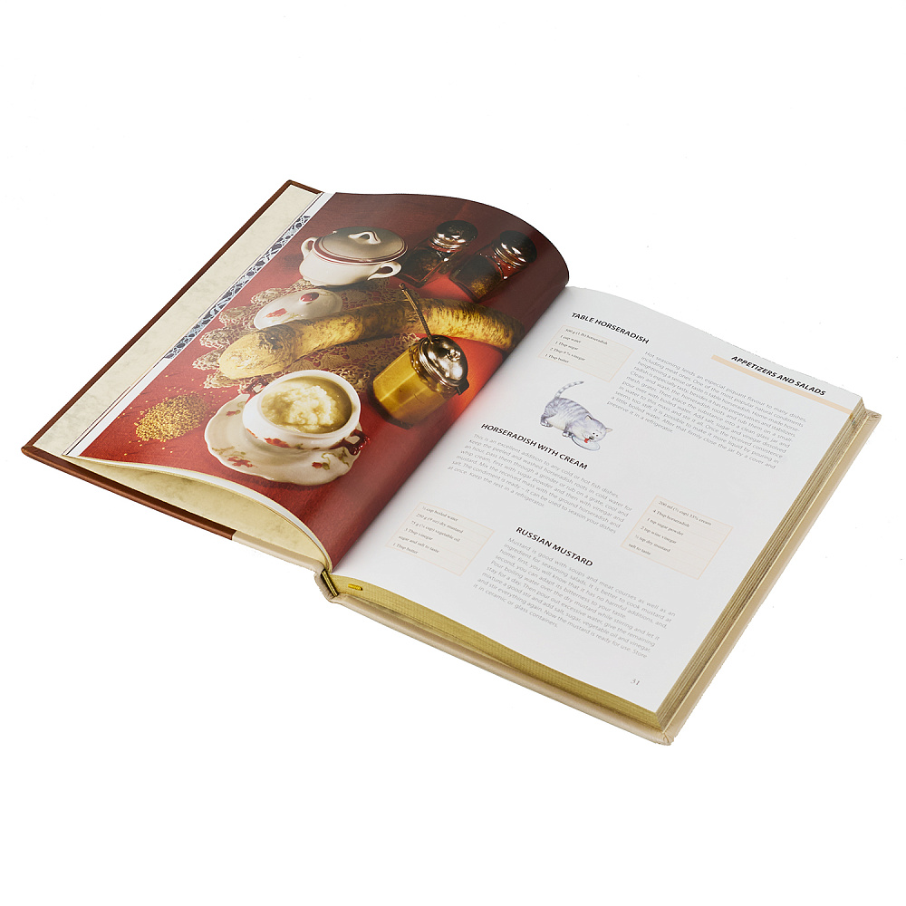 Подарочная книга «Русская кухня» на английском языке - интернет магазин Русь Велика я фото 3