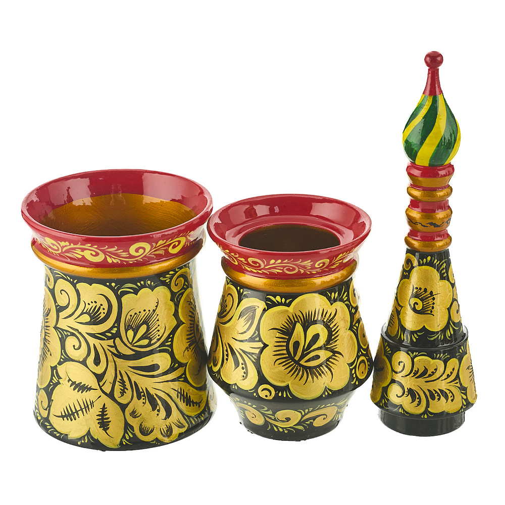 Набор для специй «Купола». Хохлома - интернет магазин Русь Велика я фото 3