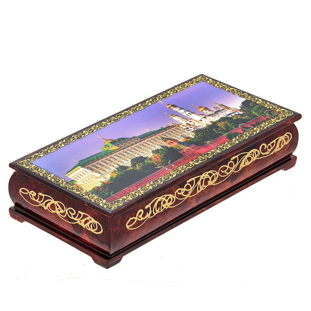 Шкатулка «Москва. Дом Правительства» - интернет магазин Русь Велика я фото 1