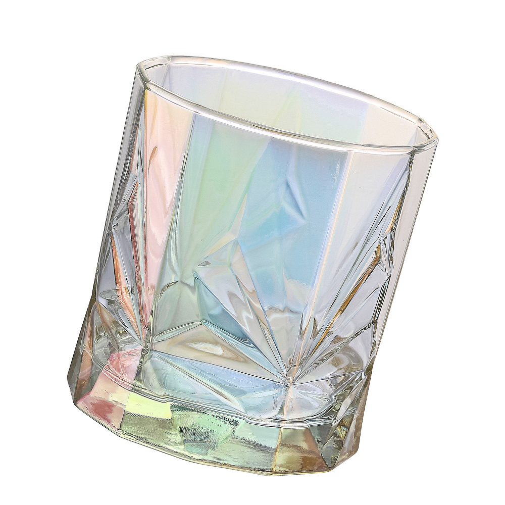 Набор стаканов для виски 340 мл «Лиловая дымка. Алмазная грань». 6 предметов - интернет магазин Русь Велика я фото 2