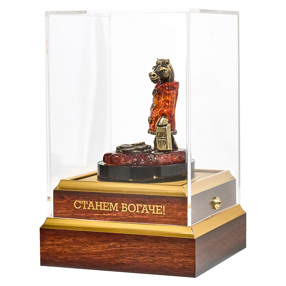 Лошадь Символ 2026 года. Статуэтка «Станем богаче» - интернет магазин Русь Велика я 