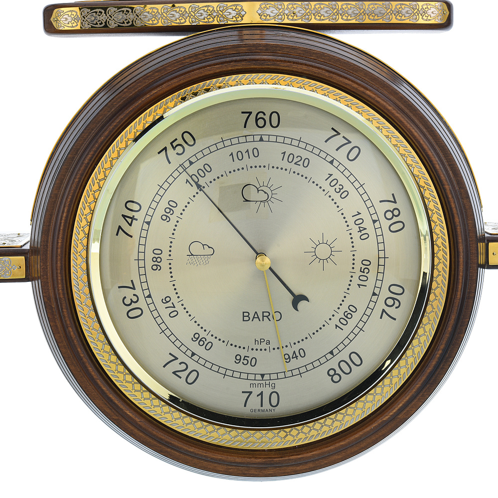 Метеостанция с барометром, гигрометром и термометром «Самолет». Златоуст - интернет магазин Русь Велика я фото 2