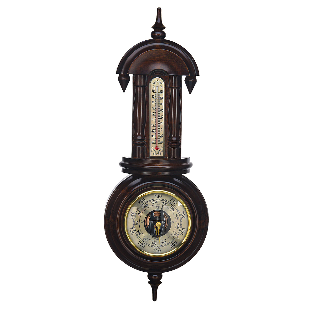 Метеостанция настенная с термометром и барометром - интернет магазин Русь Велика я 