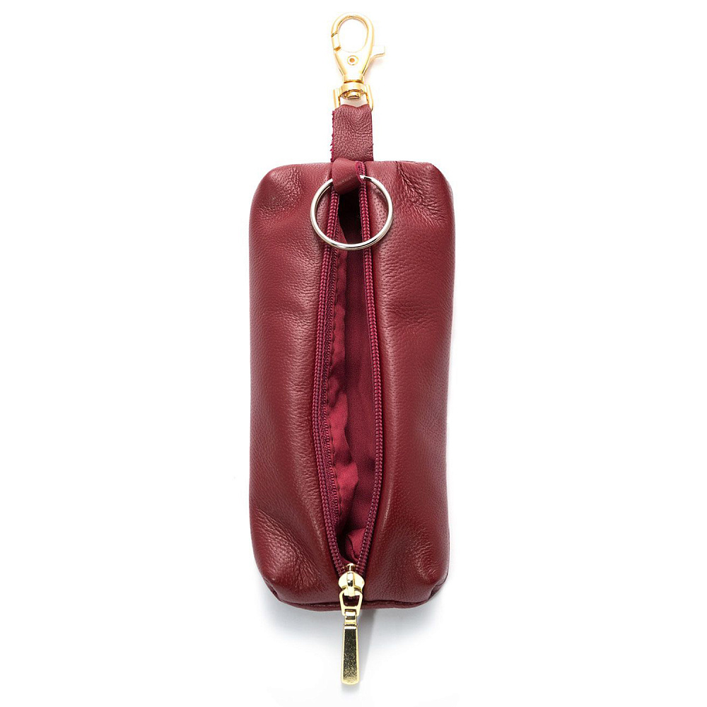 Ключница «Орнамент». Бордовая с вышивкой - интернет магазин Русь Велика я фото 3