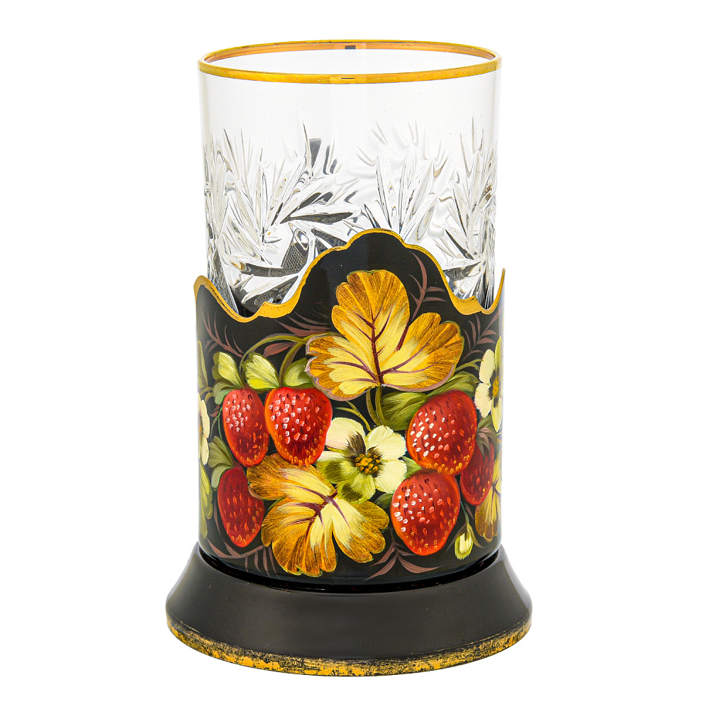 Подстаканник с авторской росписью - интернет магазин Русь Велика я 