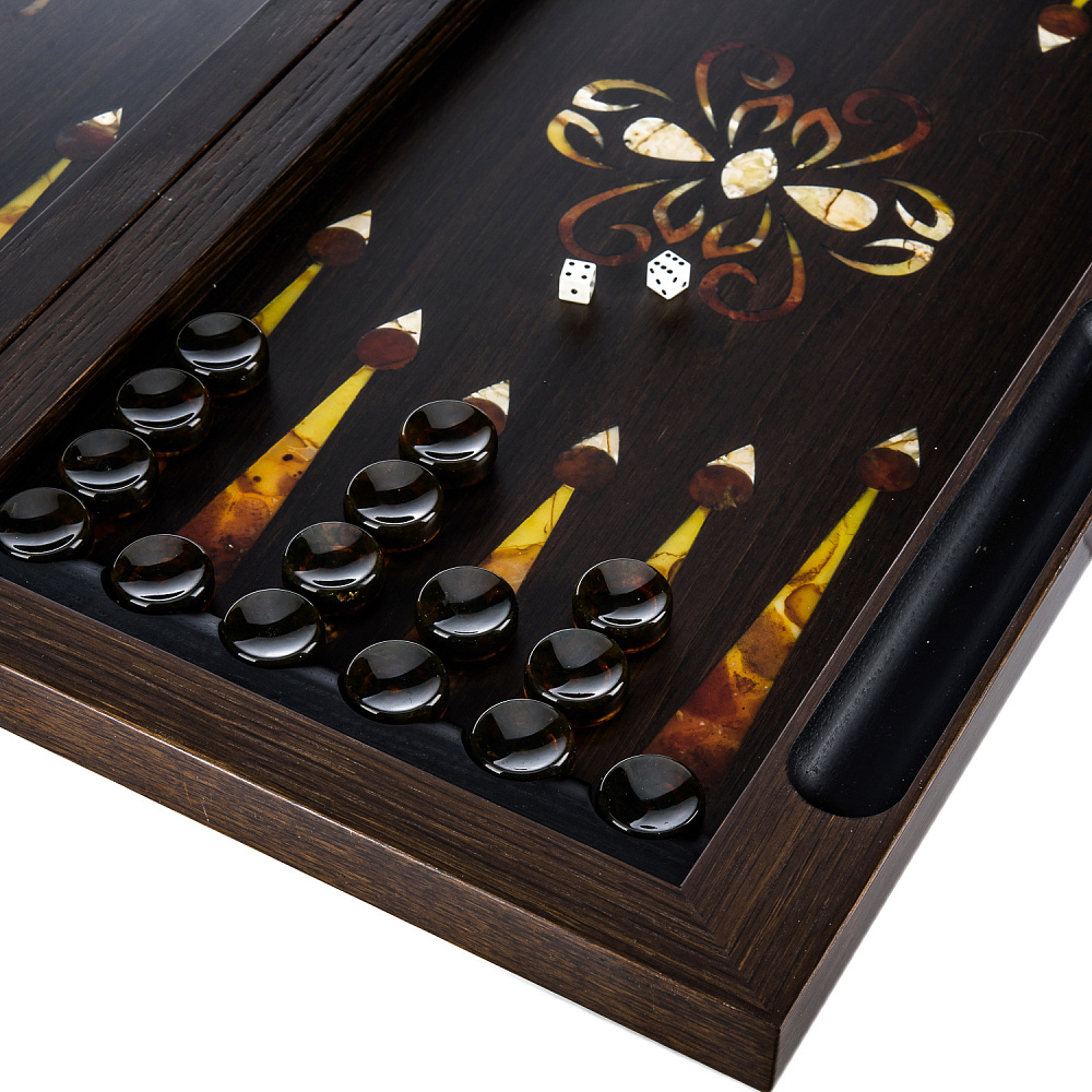 Нарды янтарные «Сказки востока» - интернет магазин Русь Велика я фото 7