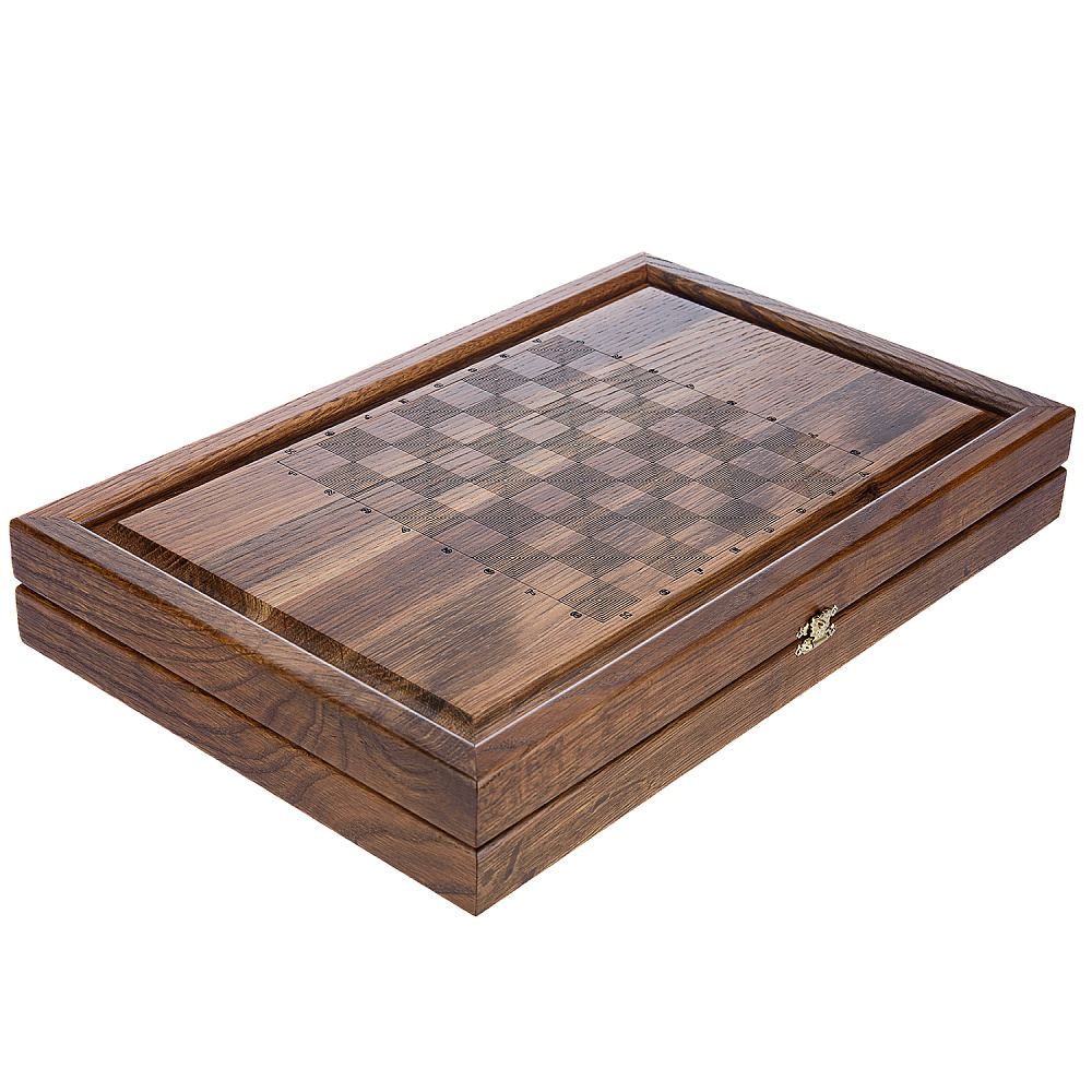 Резные деревянные нарды-шашки «Волк и песиглавец» - интернет магазин Русь Велика я фото 7