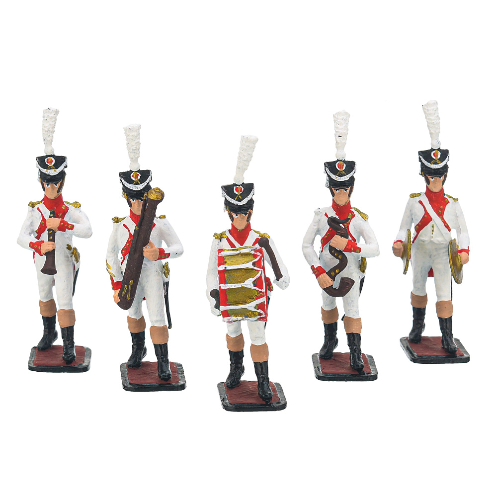 Оловянная миниатюра. Набор солдатиков «Оркестр гренадеров» - интернет магазин Русь Велика я фото 1