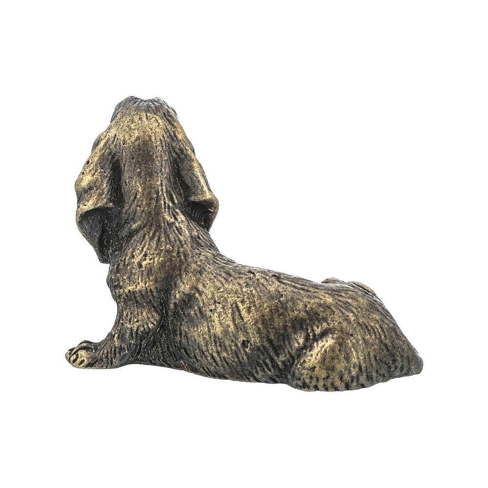 Бронзовая статуэтка «Собака Бассет» - интернет магазин Русь Велика я фото 4