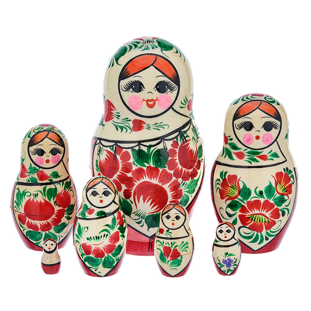 Матрешка «Сударушка» 7 мест - интернет магазин Русь Велика я 
