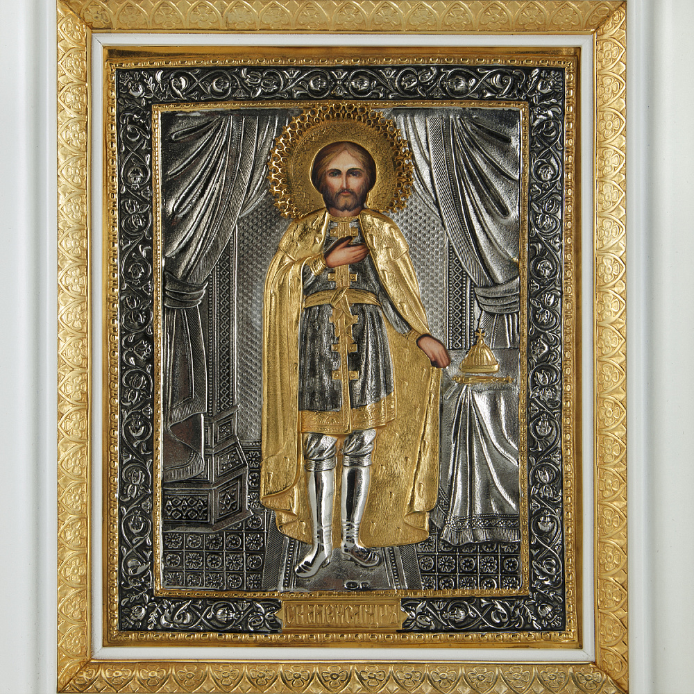 Икона «Александр Невский» 24х31 см - интернет магазин Русь Велика я фото 3
