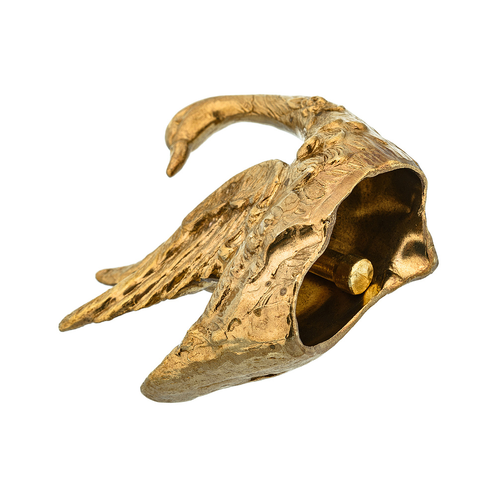 Бронзовый колокольчик «Лебедь» - интернет магазин Русь Велика я фото 3