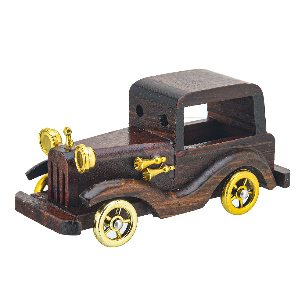 Деревянная игрушка «Ретро автомобиль» - интернет магазин Русь Велика я фото 2