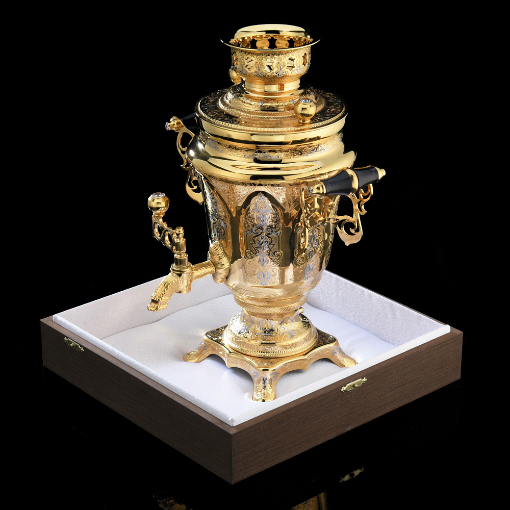 Самовар электрический 1,5 л «Орнамент». Златоуст - интернет магазин Русь Велика я фото 7