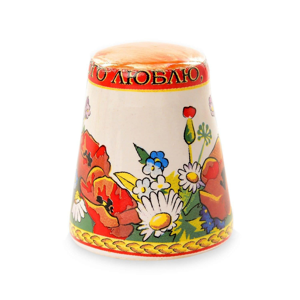 Наперсток фарфоровый «Россия» (в ассортименте) - интернет магазин Русь Велика я фото 3