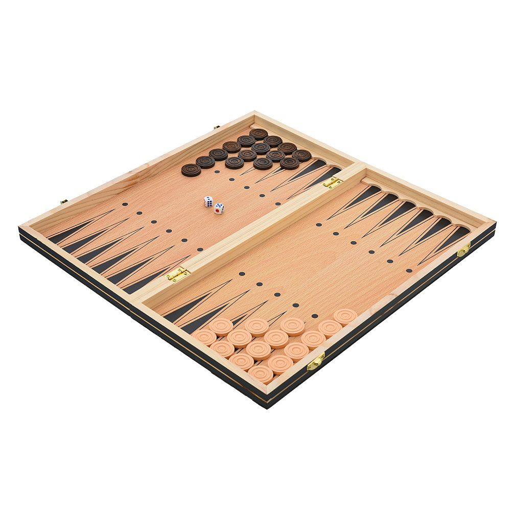 Шахматы-нарды-шашки деревянные «Фаби» 50х25 см - интернет магазин Русь Велика я фото 10