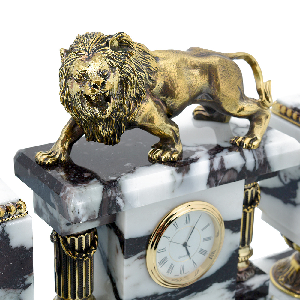 Настольный письменный набор из натурального камня «Лев» - интернет магазин Русь Велика я фото 4