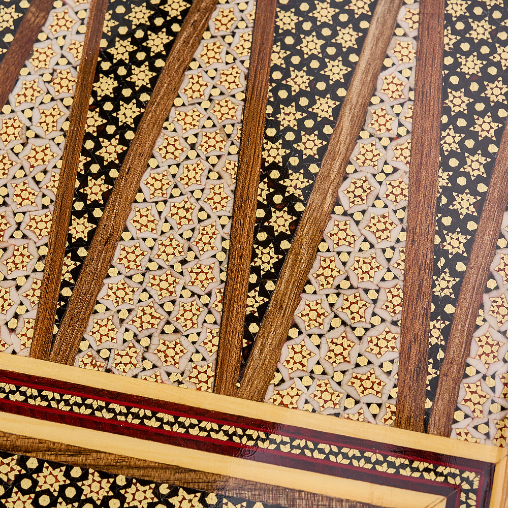 Нарды-шашки с янтарными фишками «Персидские» 49х25 см - интернет магазин Русь Велика я фото 8