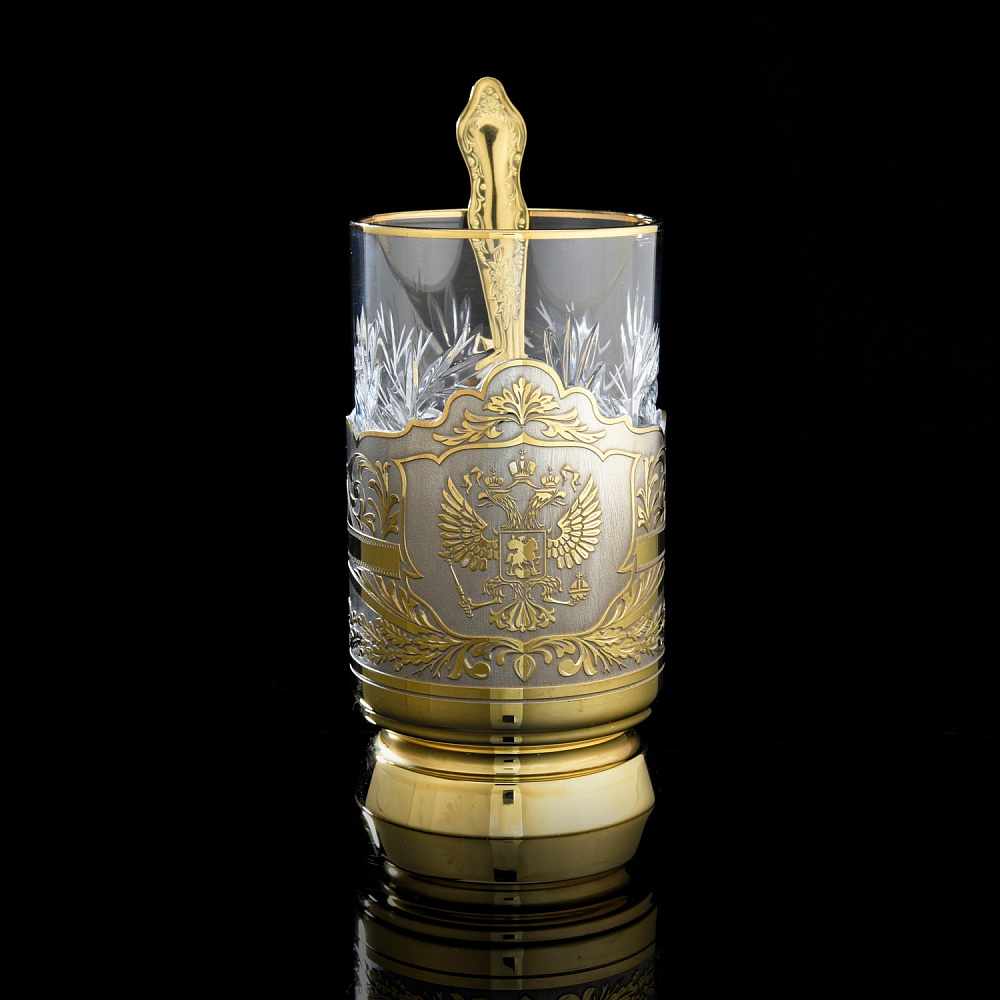 Подстаканник «Герб РФ». Златоуст - интернет магазин Русь Велика я 