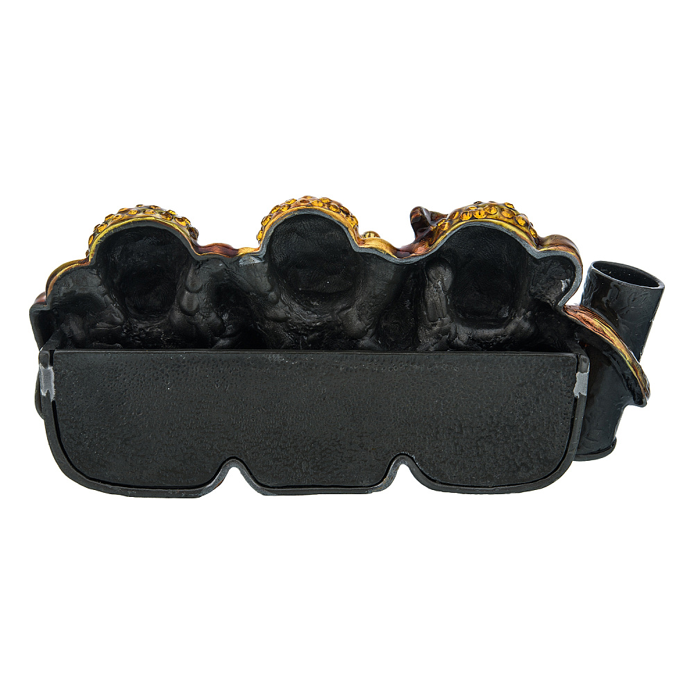 Визитница «Философское трио». Традиции Фаберже - интернет магазин Русь Велика я фото 3